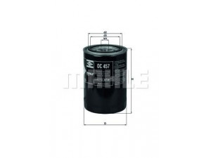 KNECHT OC 457 alyvos filtras 
 Filtrai -> Alyvos filtras
028115561G