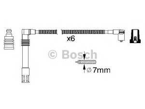 BOSCH 0 986 356 321 uždegimo laido komplektas 
 Kibirkšties / kaitinamasis uždegimas -> Uždegimo laidai/jungtys
078 905 113