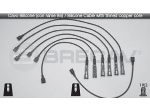 BRECAV 08.531 uždegimo laido komplektas 
 Kibirkšties / kaitinamasis uždegimas -> Uždegimo laidai/jungtys