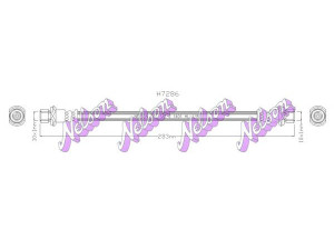 Brovex-Nelson H7286 stabdžių žarnelė 
 Stabdžių sistema -> Stabdžių žarnelės
9094702D35, 9094702F20, 9094702D35