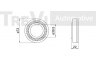 TREVI AUTOMOTIVE WB1095 rato guolio komplektas
83503064, 83503064