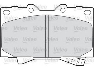 VALEO 598535 stabdžių trinkelių rinkinys, diskinis stabdys 
 Techninės priežiūros dalys -> Papildomas remontas
04465-60120, 04465-60140, 04465-60150