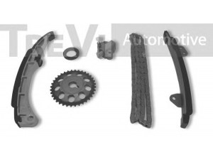 TREVI AUTOMOTIVE KC1026 pavaros grandinės komplektas 
 Variklis -> Variklio uždegimo laiko reguliavimo kontrolė -> Sinchronizavimo grandinė/įtempiklis/kreiptuvas -> Pavaros grandinės komplektas
