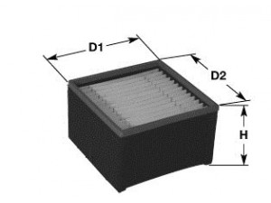 CLEAN FILTERS MG3605 kuro filtras 
 Techninės priežiūros dalys -> Papildomas remontas
81125010021, 81125010030, 81125030086