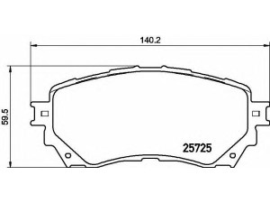 BREMBO P 49 048 stabdžių trinkelių rinkinys, diskinis stabdys 
 Techninės priežiūros dalys -> Papildomas remontas
GHY13328Z, GHY93328Z, GHY93328ZA