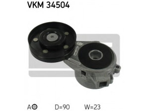 SKF VKM 34504 įtempiklio skriemulys, V formos rumbuotas diržas 
 Diržinė pavara -> V formos rumbuotas diržas/komplektas -> Įtempiklio skriemulys
43 56 119