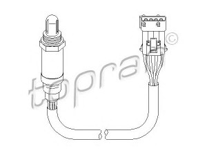 TOPRAN 721 857 lambda jutiklis 
 Variklis -> Variklio elektra
1628 9W, 1628 9W