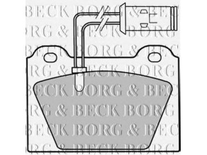 BORG & BECK BBP1048 stabdžių trinkelių rinkinys, diskinis stabdys 
 Techninės priežiūros dalys -> Papildomas remontas
GBP259, GBP90259, GBP259, GBP90259
