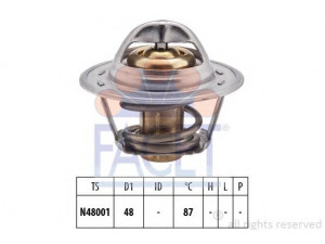 FACET 7.8374S termostatas, aušinimo skystis 
 Aušinimo sistema -> Termostatas/tarpiklis -> Thermostat
96143939, 03038094, 96143939