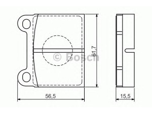 BOSCH 0 986 495 078 stabdžių trinkelių rinkinys, diskinis stabdys 
 Techninės priežiūros dalys -> Papildomas remontas
002 586 47 42, A 002 586 47 42