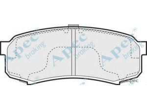 APEC braking PAD822 stabdžių trinkelių rinkinys, diskinis stabdys 
 Techninės priežiūros dalys -> Papildomas remontas
4605A389, 4605A458, 0446660020