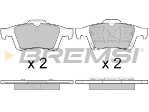 BREMSI BP3091 stabdžių trinkelių rinkinys, diskinis stabdys 
 Techninės priežiūros dalys -> Papildomas remontas
1233679, BPYK2648Z, 44060AV725