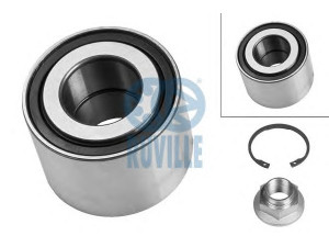 RUVILLE 5519 rato guolio komplektas 
 Ašies montavimas/vairavimo mechanizmas/ratai -> Rato stebulė/montavimas -> Rato guolis
77 01 463 523, 77 03 090 253, 77 03 090 313