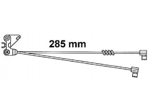 DURON FAI125 įspėjimo kontaktas, stabdžių trinkelių susidėvėjimas 
 Stabdžių sistema -> Susidėvėjimo indikatorius, stabdžių trinkelės
1903651