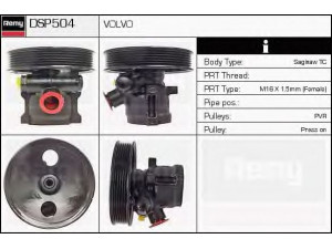 DELCO REMY DSP504 hidraulinis siurblys, vairo sistema 
 Vairavimas -> Vairo pavara/siurblys
3546907