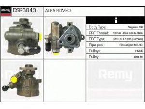 DELCO REMY DSP3843 hidraulinis siurblys, vairo sistema 
 Vairavimas -> Vairo pavara/siurblys
46473843, 46534757, 46763561