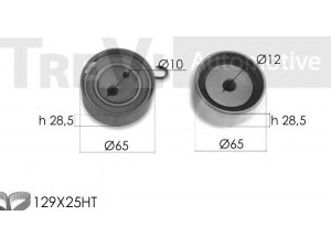 TREVI AUTOMOTIVE KD1446 paskirstymo diržo komplektas 
 Techninės priežiūros dalys -> Papildomas remontas