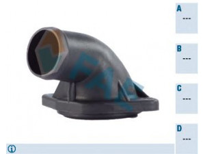 FAE 54301 aušinimo skysčio jungė 
 Aušinimo sistema -> Žarnelės/vamzdeliai/sujungimai -> Jungės
030 121 121 B, 030 121 121 B, 030 121 121 B