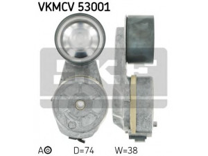 SKF VKMCV 53001 įtempiklio skriemulys, V formos rumbuotas diržas 
 Diržinė pavara -> V formos rumbuotas diržas/komplektas -> Įtempiklio skriemulys
20739751, 20935521, 21422765, 21819687