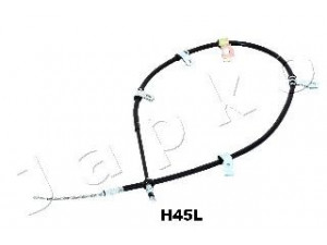 JAPKO 131H45L trosas, stovėjimo stabdys 
 Stabdžių sistema -> Valdymo svirtys/trosai
5991226150, 5991226150
