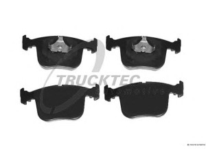 TRUCKTEC AUTOMOTIVE 08.35.044 stabdžių trinkelių rinkinys, diskinis stabdys
34 11 1 160 296, 34 11 1 160 712