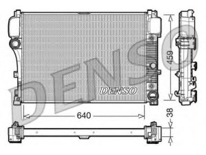 DENSO DRM17008 radiatorius, variklio aušinimas 
 Aušinimo sistema -> Radiatorius/alyvos aušintuvas -> Radiatorius/dalys
2215000003, 2215000203, 2215000503