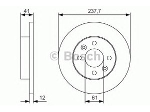 BOSCH 0 986 479 S45 stabdžių diskas 
 Dviratė transporto priemonės -> Stabdžių sistema -> Stabdžių diskai / priedai
60 01 547 684, 60 01 547 684