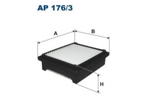 FILTRON AP176/3 oro filtras 
 Techninės priežiūros dalys -> Techninės priežiūros intervalai
1378081A00, 1378081A00000, 1378082A00