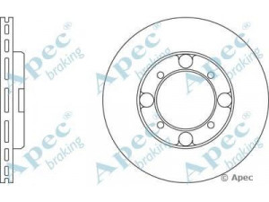 APEC braking DSK172 stabdžių diskas 
 Dviratė transporto priemonės -> Stabdžių sistema -> Stabdžių diskai / priedai
MB238615, MB316677, MB616677, MB699985