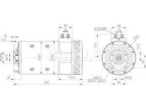 MAHLE ORIGINAL MM 126 elektrovariklis