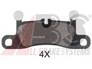 A.B.S. 37934 stabdžių trinkelių rinkinys, diskinis stabdys 
 Techninės priežiūros dalys -> Papildomas remontas
99135293902