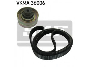 SKF VKMA 36006 V formos rumbuotas diržas, komplektas 
 Techninės priežiūros dalys -> Techninės priežiūros intervalai
77 00 851 321, 77 00 857 070