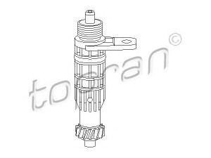 TOPRAN 201 534 kampinė pavara, tachometro velenas 
 Elektros įranga -> Prietaisai -> Tachometro velenas
07 24 414, 7 24 414, 90375764