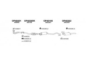 VENEPORTE 770094 išmetimo sistema 
 Išmetimo sistema -> Išmetimo sistema, visa