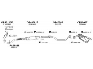 VENEPORTE 770200 išmetimo sistema 
 Išmetimo sistema -> Išmetimo sistema, visa