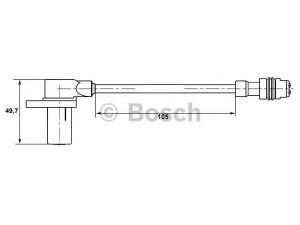 BOSCH 0 265 006 344 jutiklis, rato greitis 
 Elektros įranga -> Jutikliai
996 606 406 00