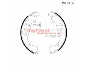 METZGER MG 723 stabdžių trinkelių komplektas 
 Techninės priežiūros dalys -> Papildomas remontas
0449552020, 0449559020