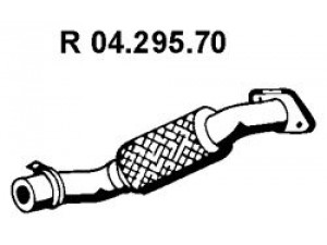EBERSPÄCHER 04.295.70 išleidimo kolektorius 
 Išmetimo sistema -> Išmetimo vamzdžiai
7 015 077, 7 261 926, 7 296 310