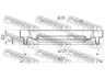 FEBEST 95HDS-38620513X sandariklis, kardaninis velenas
G560-25-744