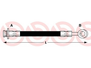 BREMBO T 59 029 stabdžių žarnelė 
 Stabdžių sistema -> Stabdžių žarnelės
4700362, 5155083, 5155083E00, 24529104303