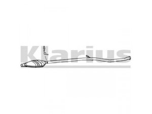 KLARIUS 370287 katalizatoriaus keitiklis 
 Išmetimo sistema -> Katalizatoriaus keitiklis
1731E4, 1731E5, 1731E6, 1731E4