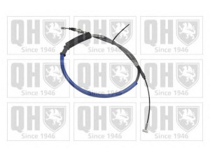 QUINTON HAZELL BC2707 trosas, stovėjimo stabdys 
 Stabdžių sistema -> Valdymo svirtys/trosai
60 812 799, 60806310, 7 615 342