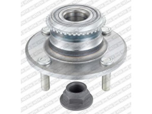 SNR R173.49 rato guolio komplektas 
 Ašies montavimas/vairavimo mechanizmas/ratai -> Rato stebulė/montavimas -> Rato guolis
MB809577, MR493619, MR527452