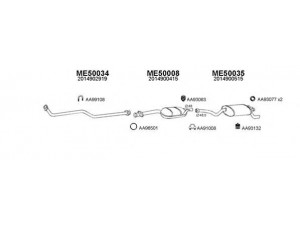 VENEPORTE 500002 išmetimo sistema 
 Išmetimo sistema -> Išmetimo sistema, visa
