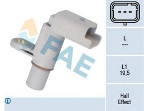 FAE 79149 RPM jutiklis, variklio valdymas; jutiklis, skirstomojo veleno padėtis 
 Elektros įranga -> Jutikliai
96.346.055, 96.346.055.80, 96.346.059.80