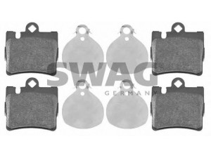SWAG 10 91 6438 stabdžių trinkelių rinkinys, diskinis stabdys 
 Techninės priežiūros dalys -> Papildomas remontas
003 420 06 20, 003 420 19 20, 004 420 94 20