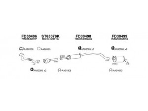 VENEPORTE 630226 išmetimo sistema 
 Išmetimo sistema -> Išmetimo sistema, visa