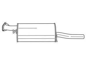 AKS DASIS SG74609 galinis duslintuvas