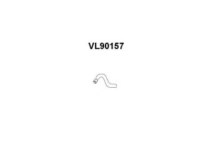 VENEPORTE VL90157 remonto vamzdis, katalizatorius 
 Išmetimo sistema -> Išmetimo vamzdžiai
09454662, 1378248, 9135452, 9155407