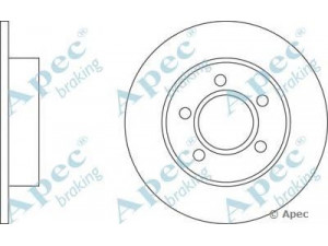 APEC braking DSK223 stabdžių diskas 
 Dviratė transporto priemonės -> Stabdžių sistema -> Stabdžių diskai / priedai
443615601B, 4D0615601A